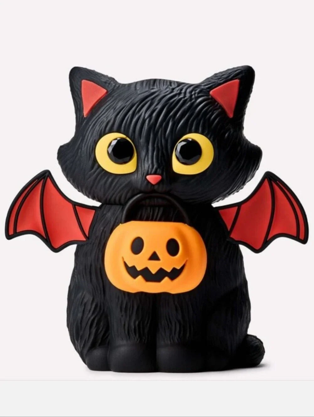 🐈‍⬛️✨️NWT 🐈‍⬛️🎃Bath Body Works Spooky Black Cat Hand Soap Dispenser Lights Up